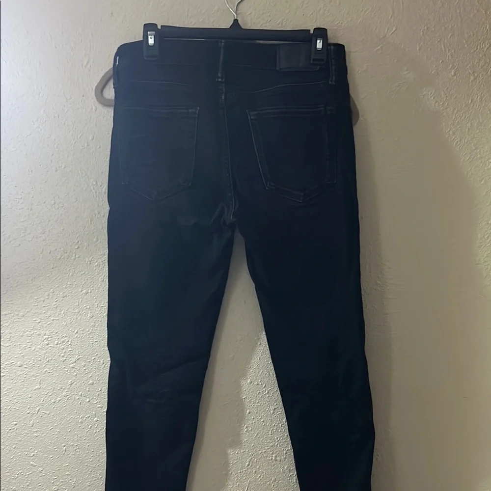 American Eagle Outfitters Black Skinny Jeans Sleek Fit